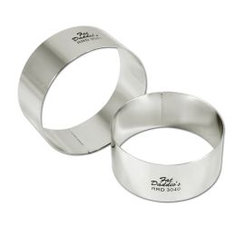 Fat Daddio's Rings round stainless steel 5" x 1 1/2"