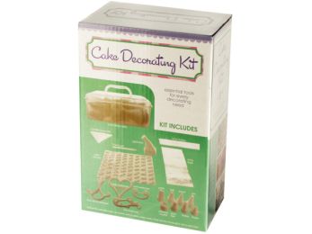 Cake Decorating Kit with Caddy