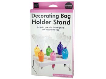 Cake Decorating Bag Holder Stand
